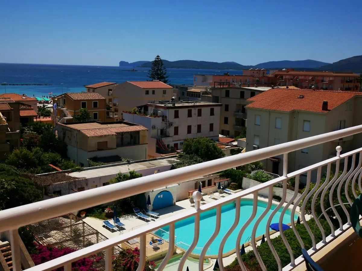 Romantic Total Sea View Alghero Appartement